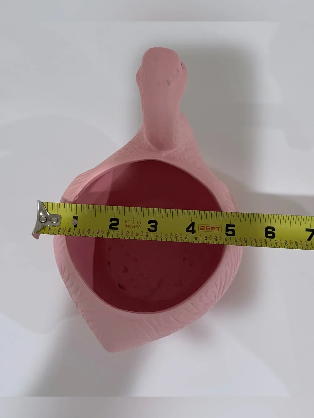 Trader Joe’s Ceramic Pink Flamingo Planter